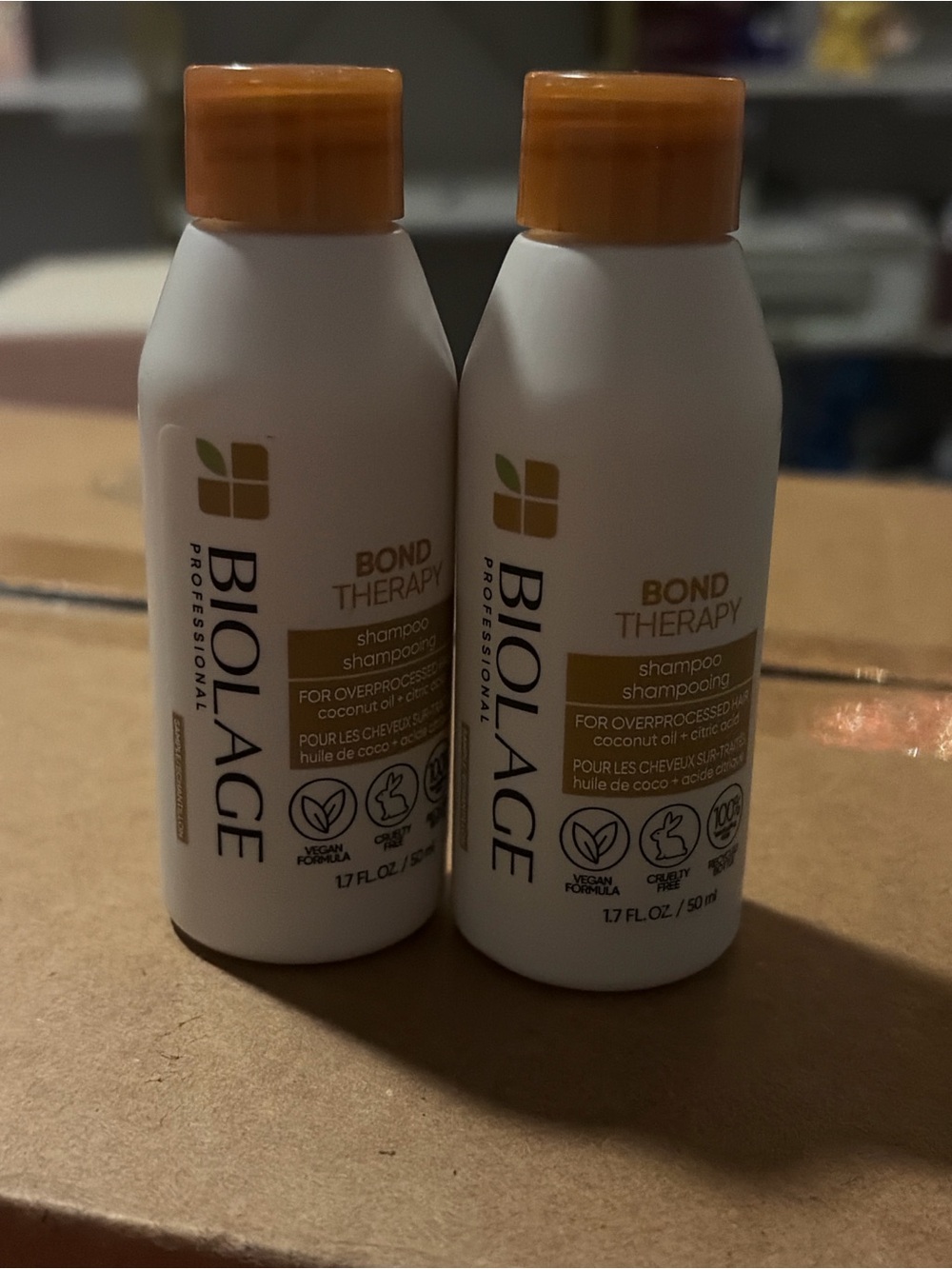 Biolage Bond Therapy Shampoo - Cream Bottle with Orange Cap